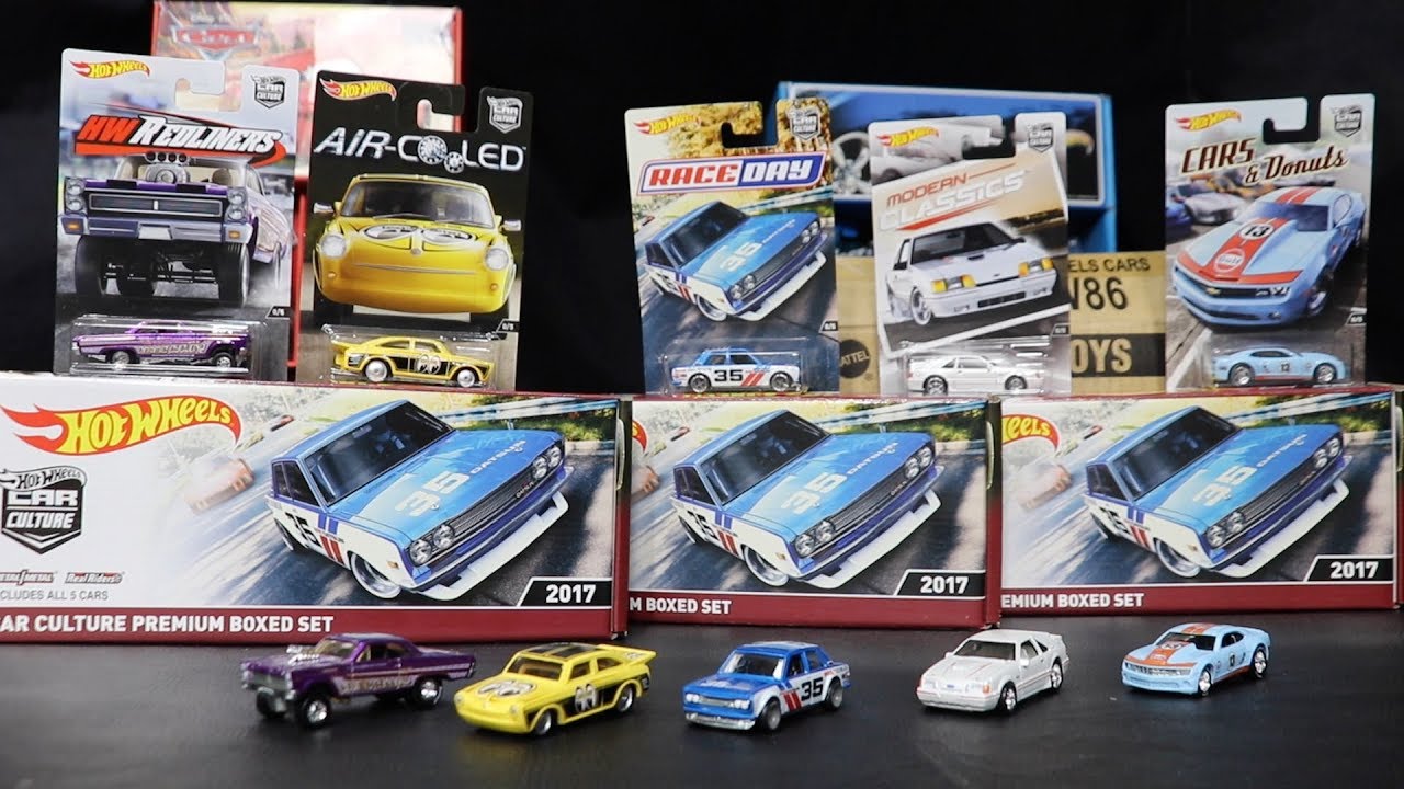 2017 HW Car Culture Premium 0/5 Boxed Sets - Hot Wheels Collectors