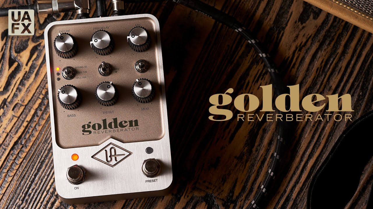 UAFX Golden Reverberator - Universal Audio | Hookup, Inc.