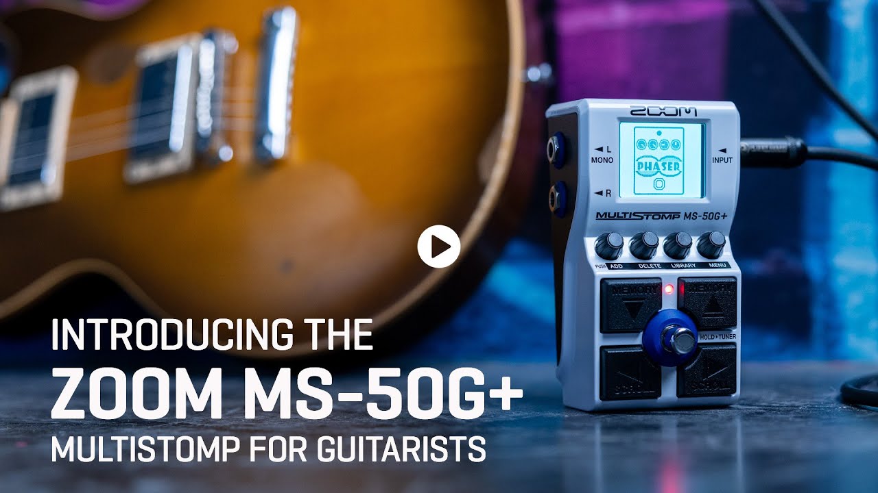 MS-50G+ MultiStomp for Guitarists | Buy Now | ZOOM