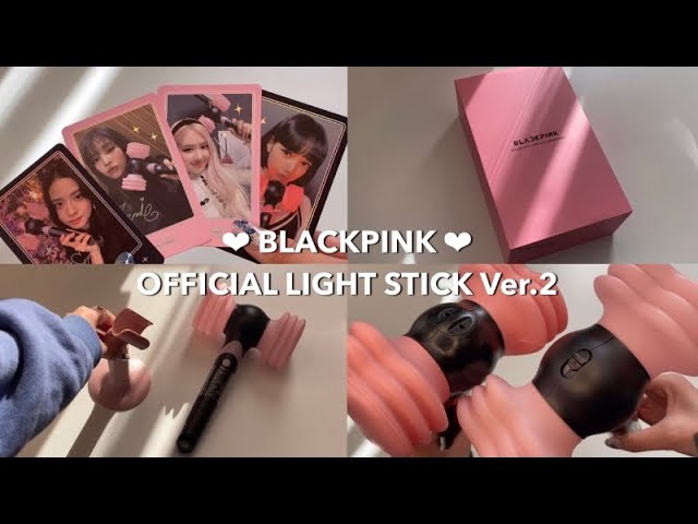 BLACKPINK | ペンライトVer.2開封 | 音あり | BLINK - YouTube