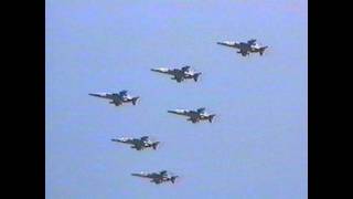 三沢基地航空祭 1994 アメリカ空軍サンダーバーズ来日、航空自衛隊