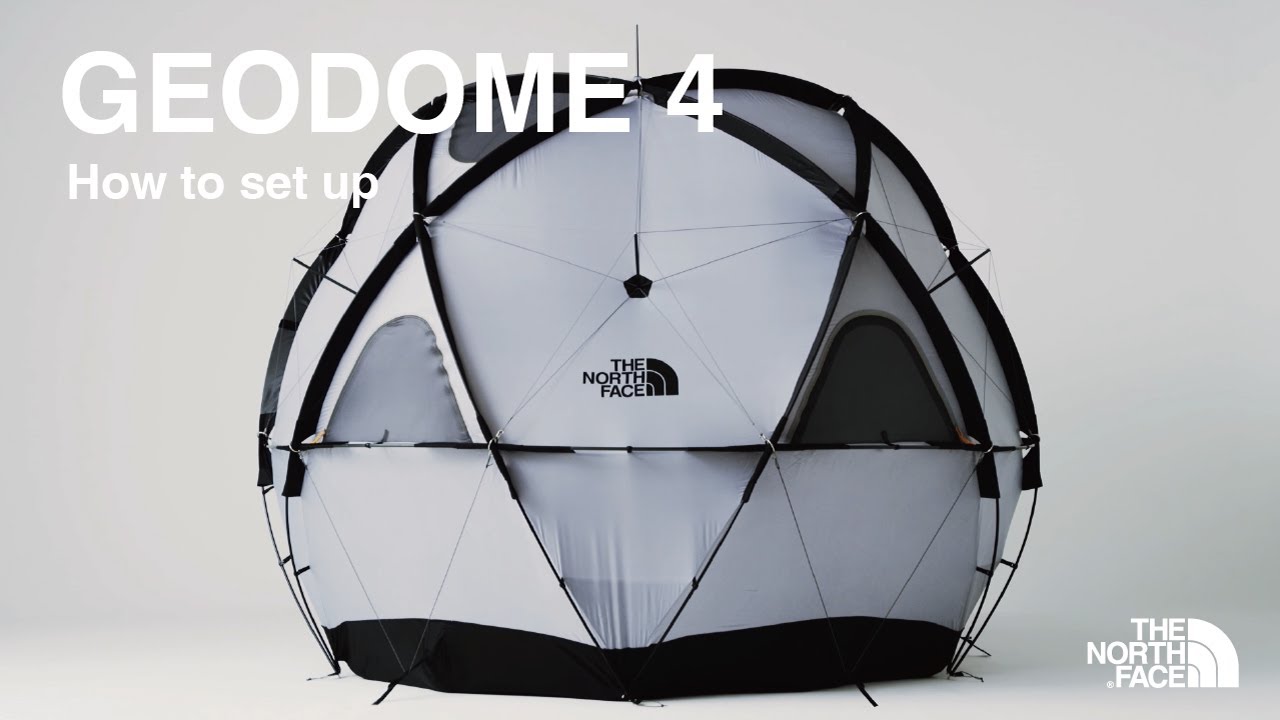 The North Face | Geodome 4 / How to set up - YouTube