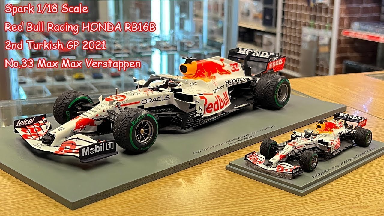 大好評のスパーク 1/18スケール レッドブル・ホンダ RB16B 2021 トルコ