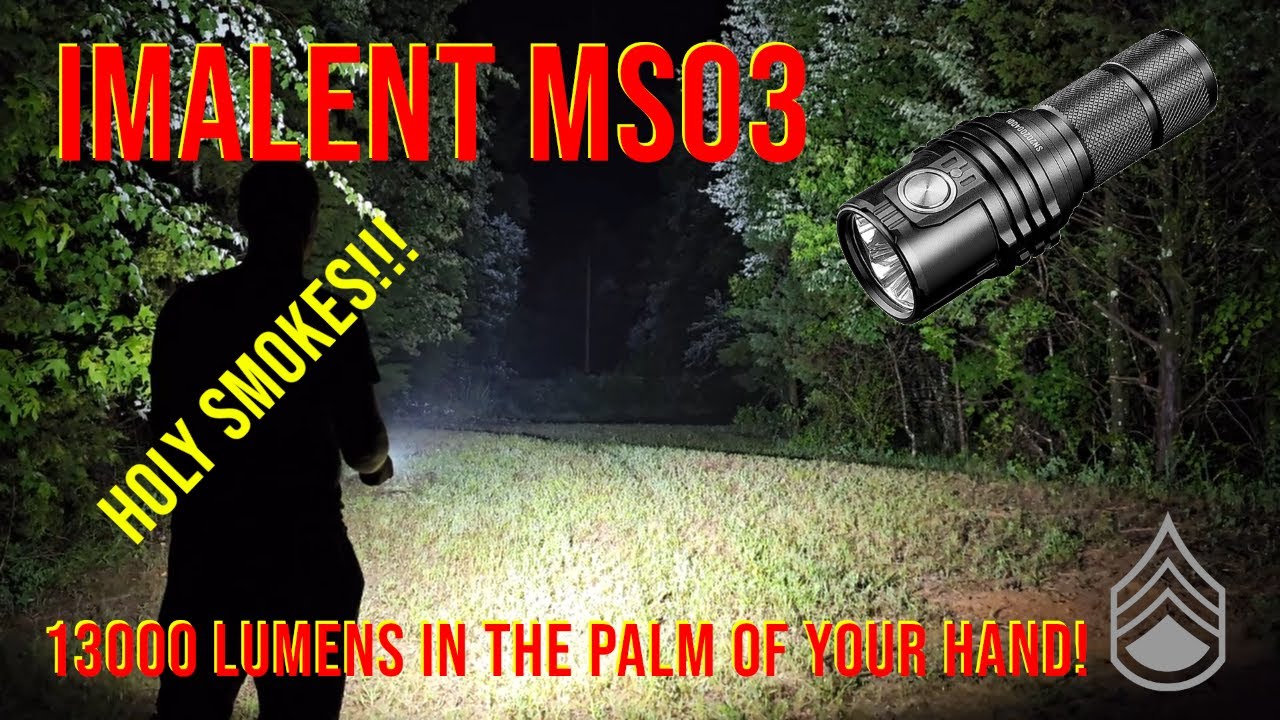 Imalent MS03 - HOLY SMOKES! The Power Of The Sun In My Hands
