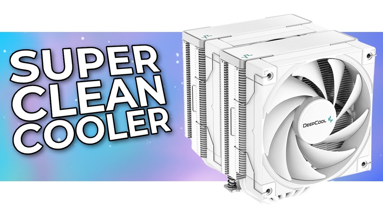 Deepcool AK620 White CPU Cooler Review - YouTube