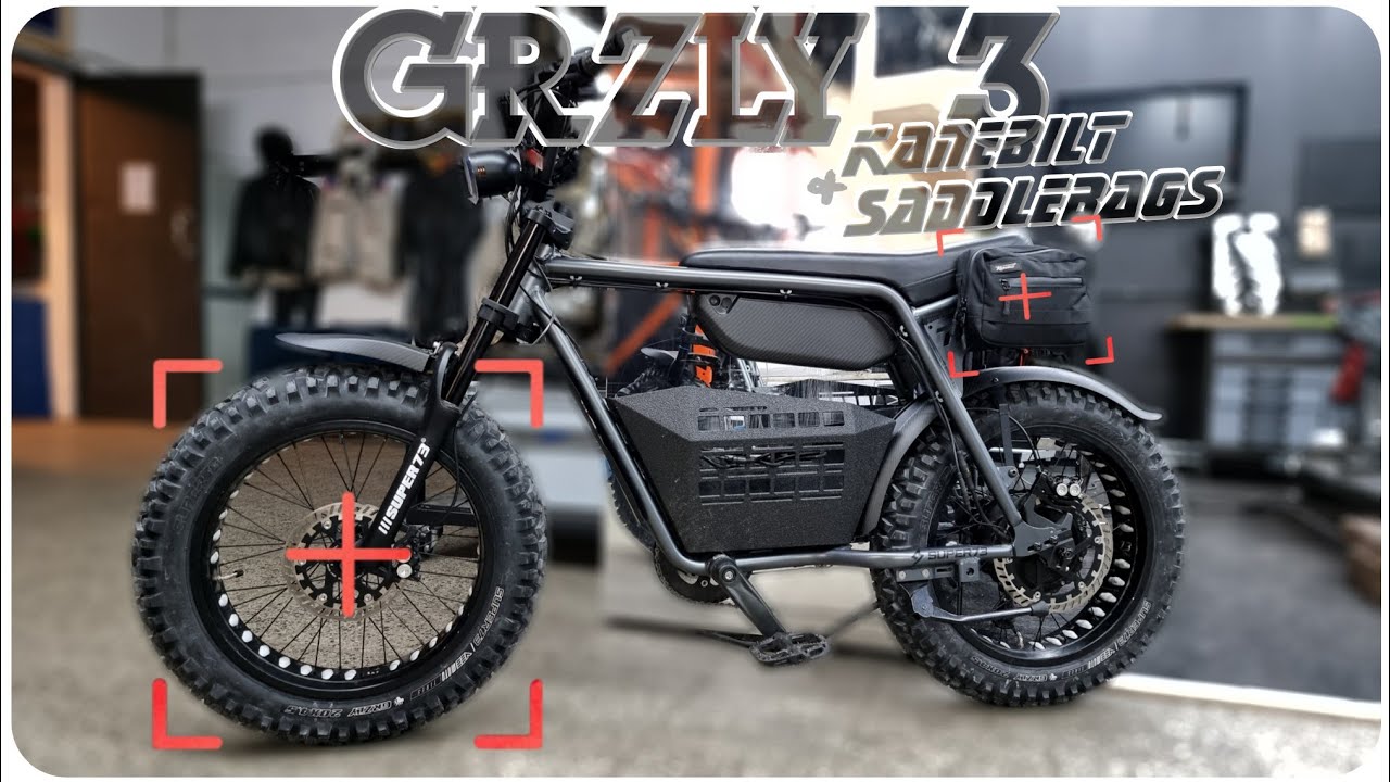 Super73 ZX Mods: GRZLY Part 3 + Kanebilt Saddlebags - YouTube