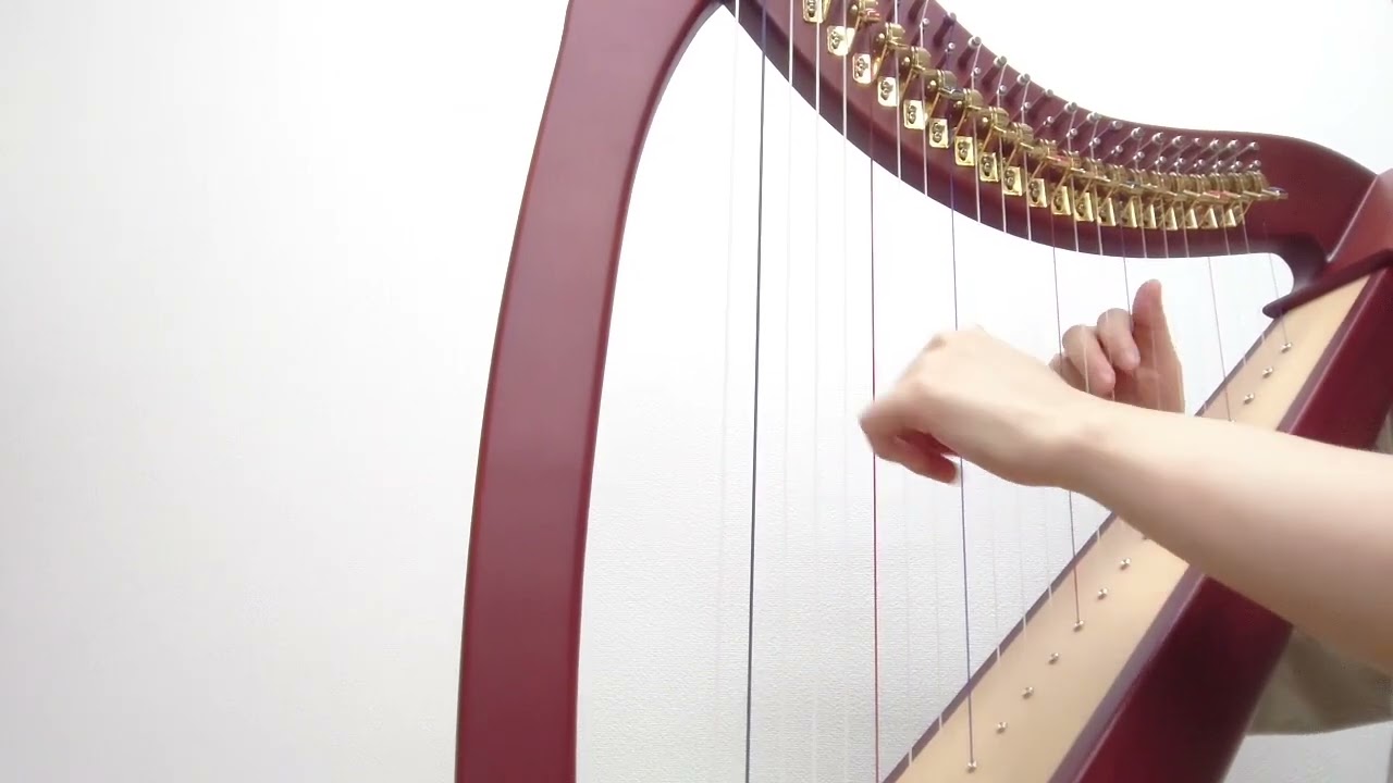 沙羅ハープ 23弦 アンティーク 音源1 - YouTube