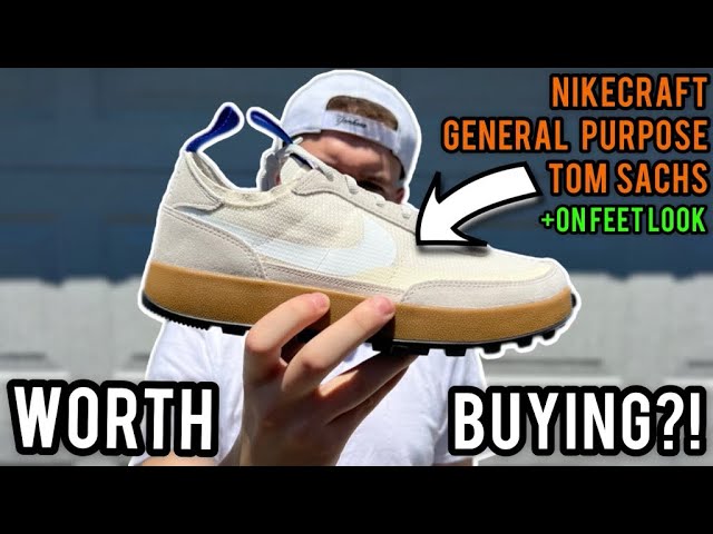 WORTH BUYING?? NIKECRAFT TOM SACHS GENERAL PURPOSE SHOE REVIEW