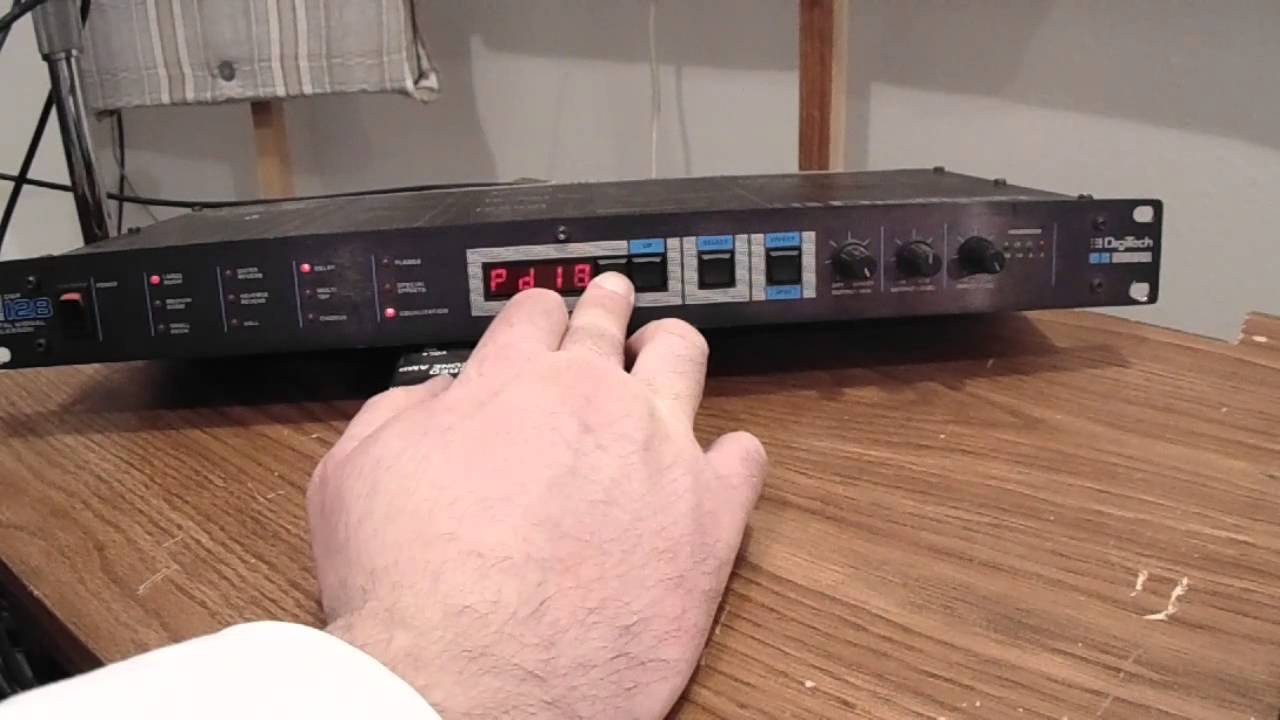 Digitech DSP-128 Demo - YouTube