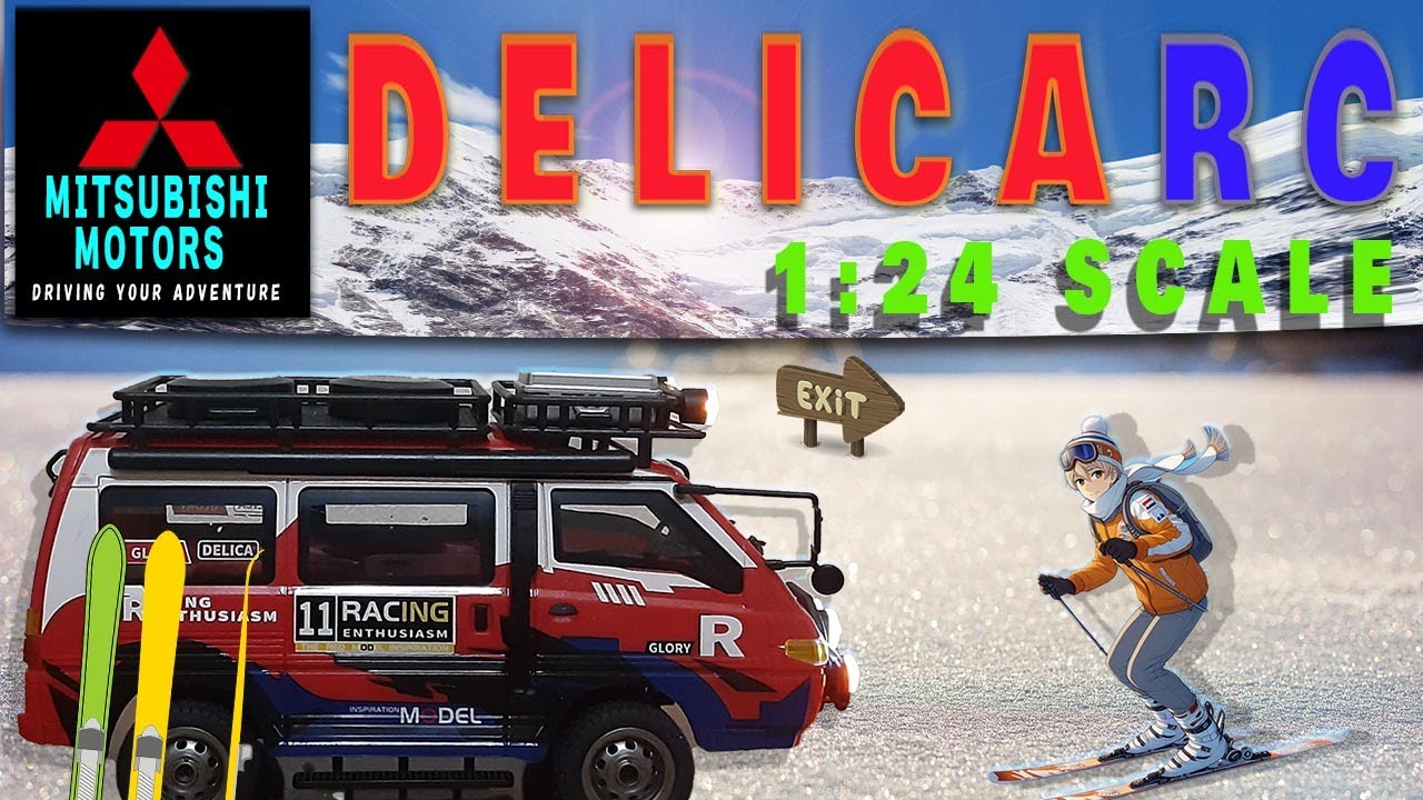 NEW JXC Delica RC 1:24スケール激安のミニラジコンクローラー🚙作りは