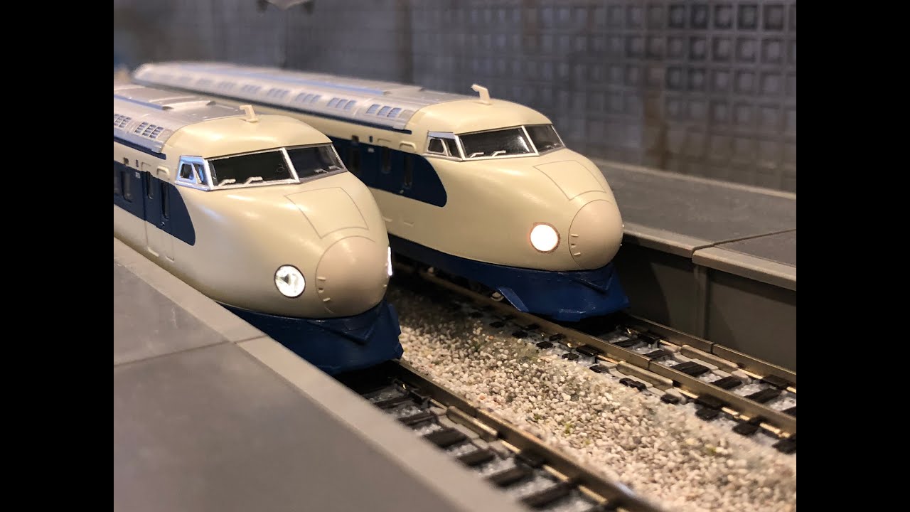 Nゲージ】KATO 0系2000番台 新幹線ひかりこだま、初期0系2000番台との