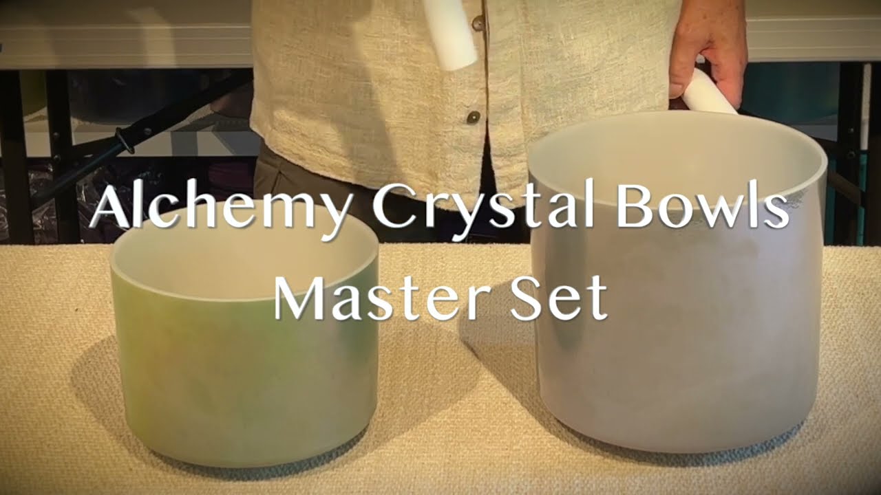 入荷情報】アルケミー・クリスタルボウル マスター2個セット No.263