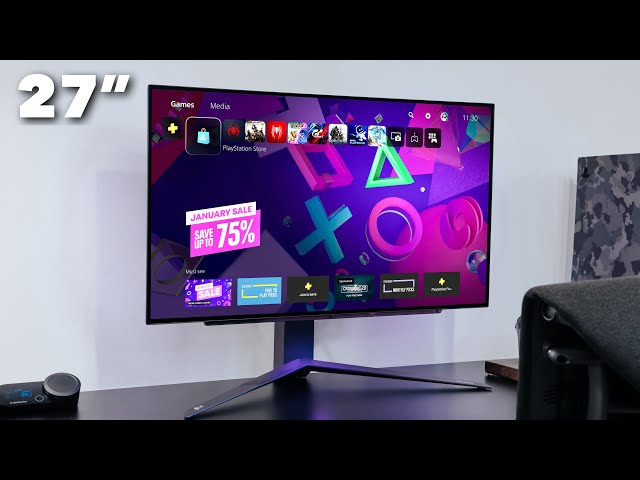 LG's 27” OLED Gaming Monitor - 240Hz 27GR95QE - YouTube