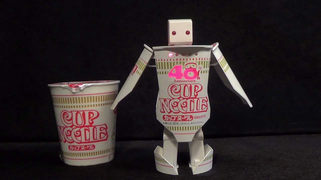 初代ロボタイマー】カップヌードル 40th ロボタイマー 記念