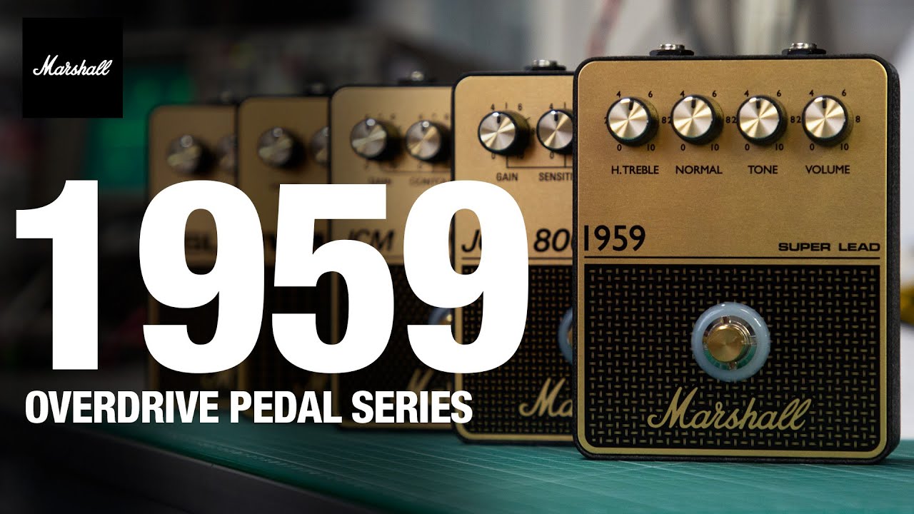 1959 Pedal Official Demonstration | Overdrive Pedals | Marshall