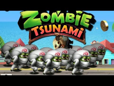 ZOMBIE TSUNAMI - Ninja Warrior [Android Gameplay, Walkthrough