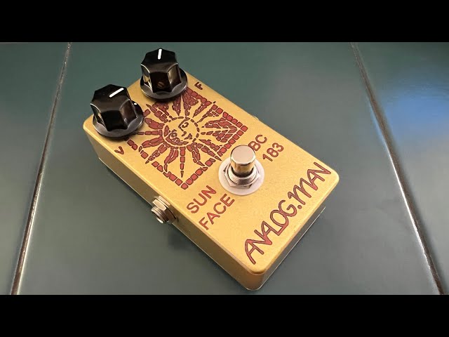 SUNFACE BC183 Fuzz and Ron Ellis Humbuckers - YouTube