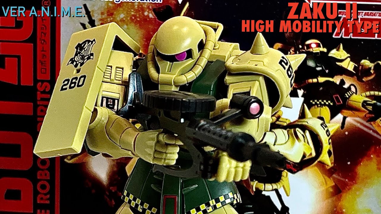 Robot Spirits MS-06R-1 Zaku II High Mobility Type (ver. ANIME