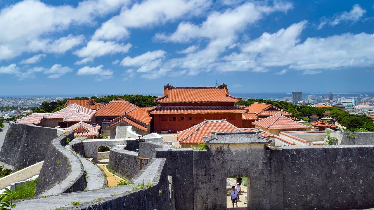 4K] 焼失する直前の世界遺産「首里城」Shuri Castle, a world heritage