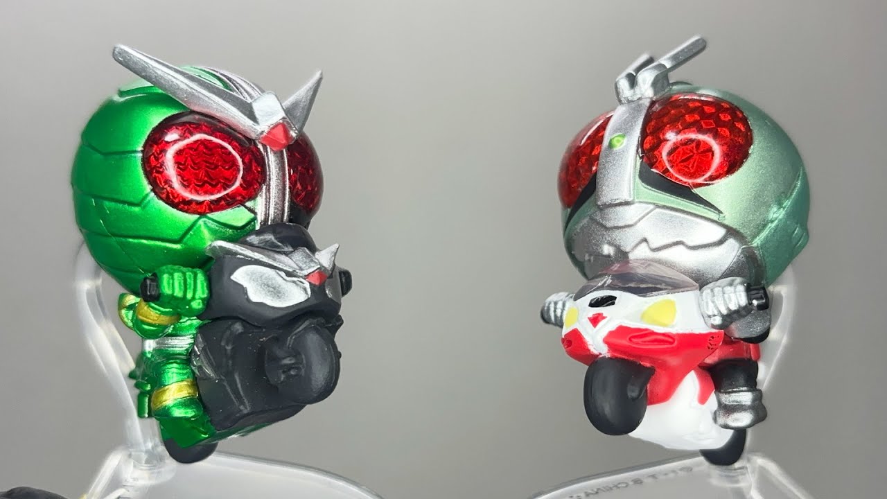 ガシャポン アクションライド仮面ライダー ウイリーやドリフトも出来る