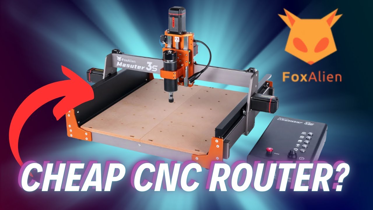 CNC Router Masuter 3S with 8040 Extension Bundle Kit