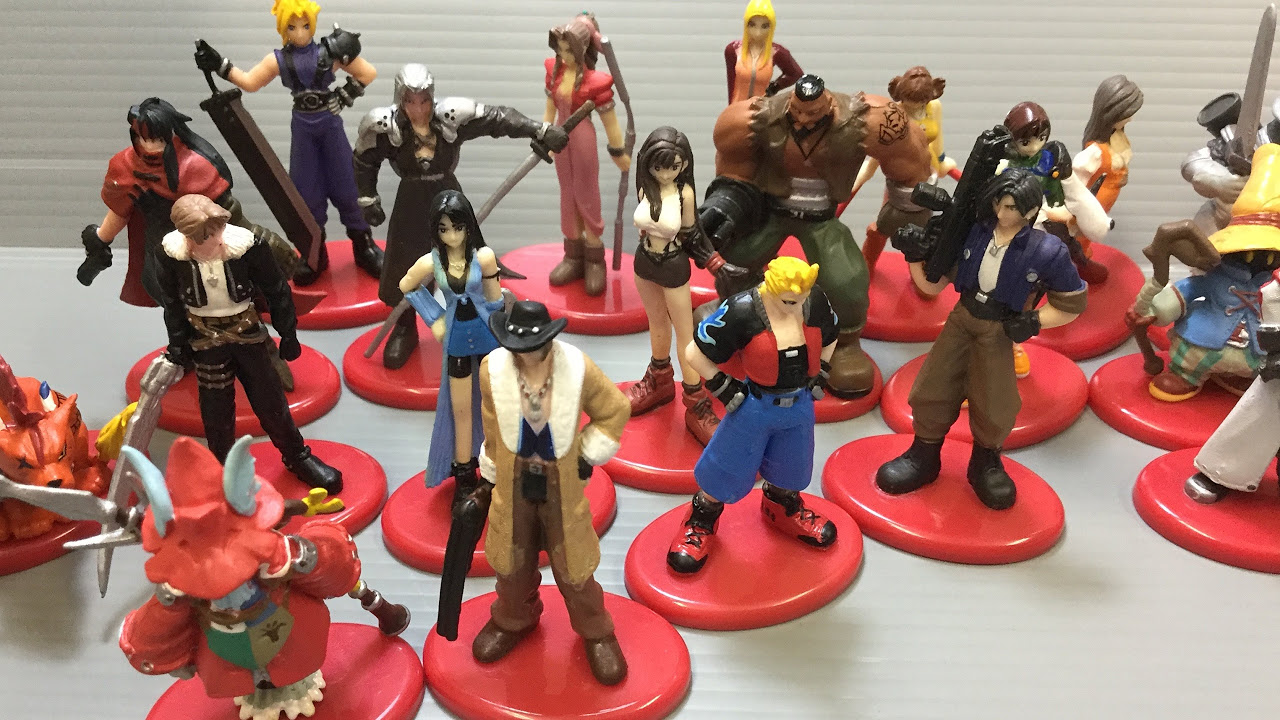 Coca Cola Final Fantasy Figures Vol. 2 Japan - YouTube