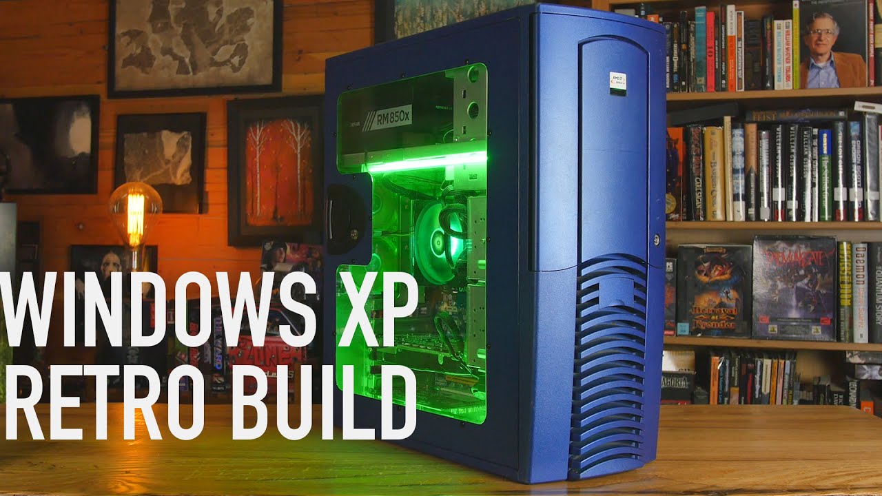 NOSTALGIA BUILD: Windows XP Retro PC | P45, BFG 8800 GTX, ETC