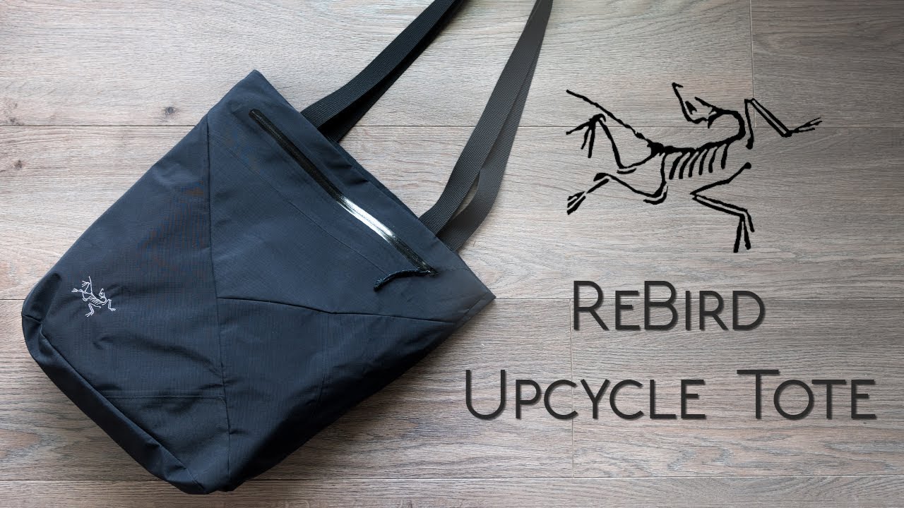 Recycled Gore-Tex Tote! Arc'teryx ReBird Upcycle Tote Review - YouTube