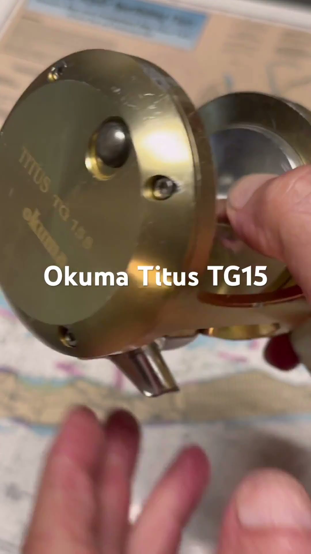 Titus Gold TG15 fishing reel for the day #fishing - YouTube