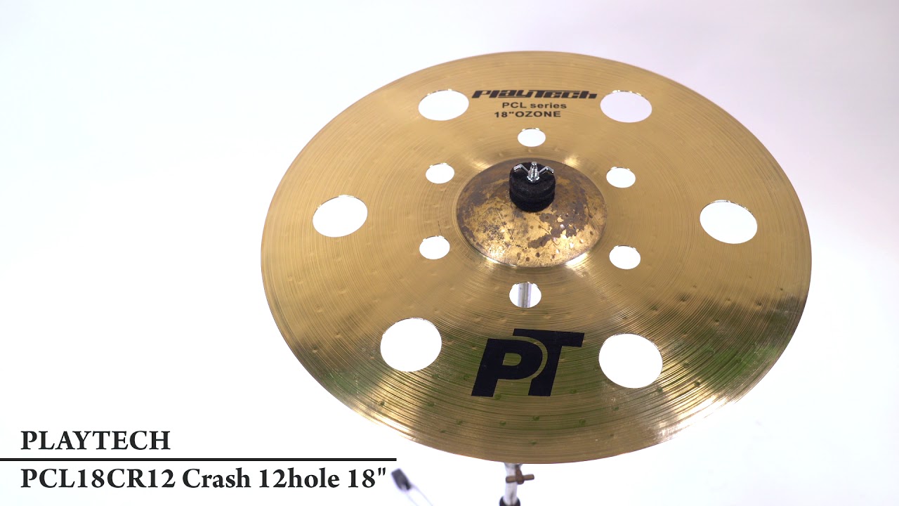 シンバル クラッシュシンバル 穴あきシンバル 18インチ 18 学生 初心者