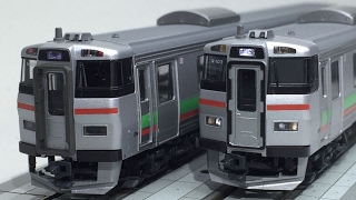 キハ201系と強調運転できる731系 入線です。KATO 10-498 | NGaugeJP