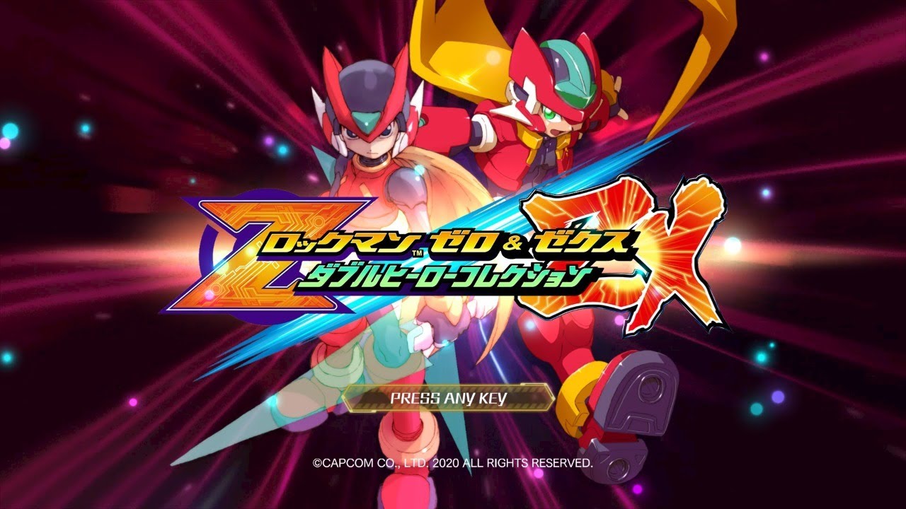 ♯2 【Z1】ロックマン ゼロ&ゼクス ダブルヒーローコレクション【PC