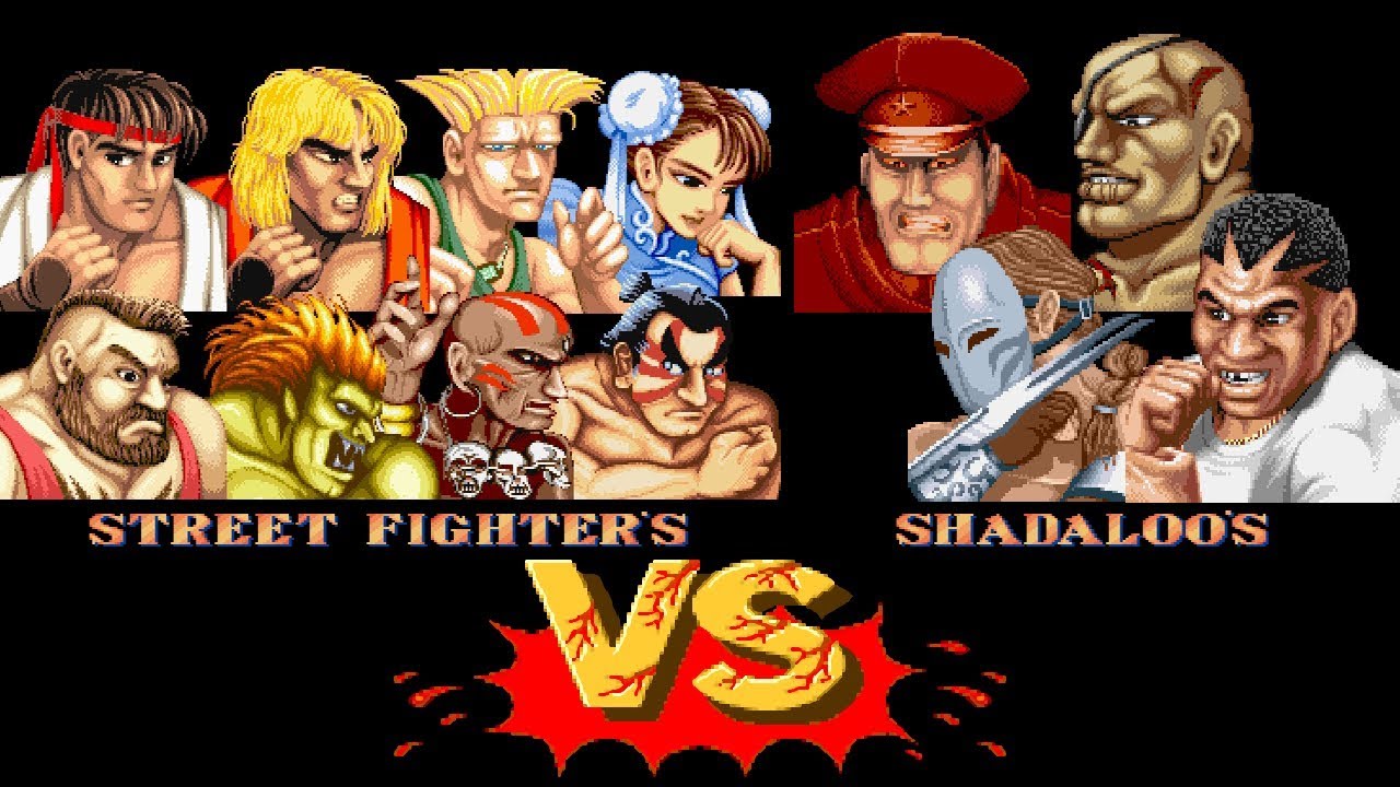 シャドルー 四天王 対 ストリートファイターズ Street Fighters VS