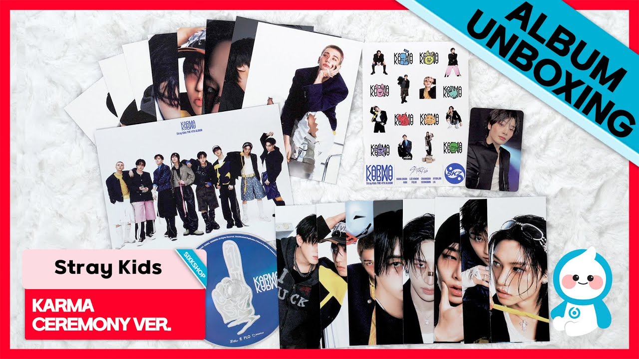 4K UNBOXING] Stray Kids - the 4th Album [KARMA] CEREMONY VER