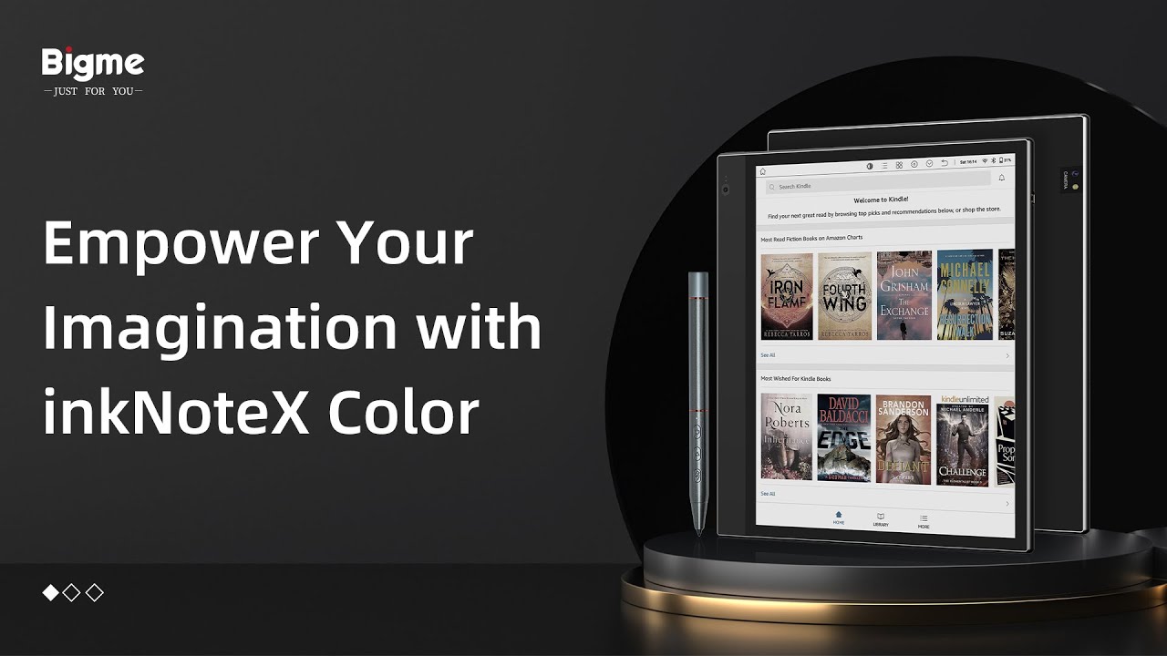 inkNoteX color-Android 13 Kaleido 3 color e ink Tablet – Bigme