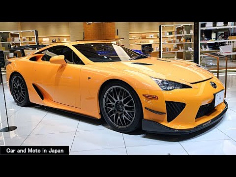 4K ) Lexus LFA Nurburgring Package : Yellow (2) - YouTube