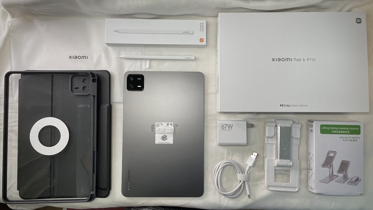 Xiaomi Pad 6 Pro Unboxing🌟 + accessories ✏️ (Xiaomi Smart Pen