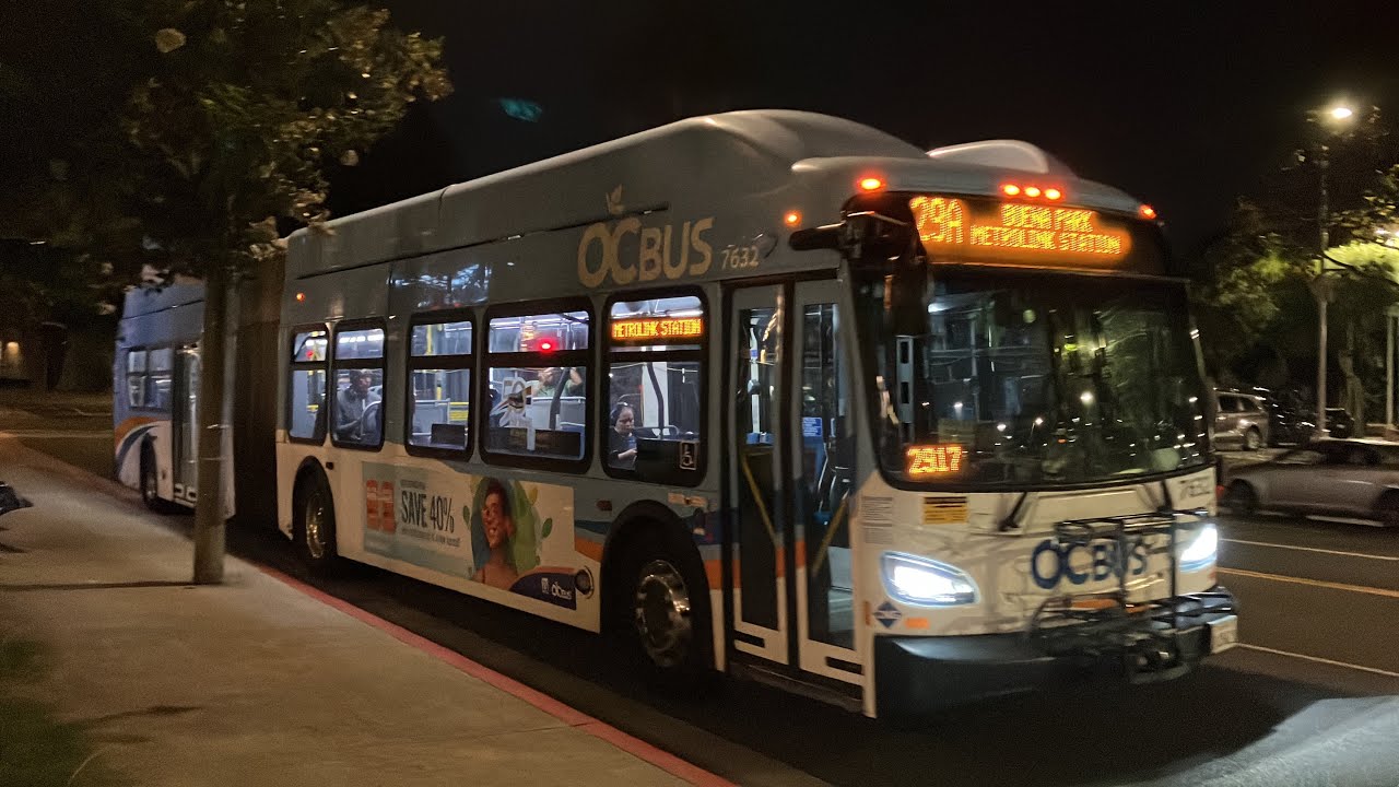 OCTA 2016 New Flyer XN60 #7632 (Part 2) - YouTube