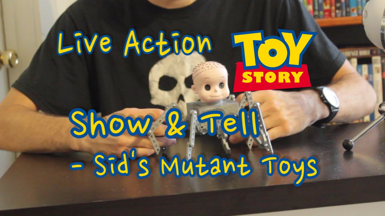Sid's Mutant Toys! Live-Action Toy Story Show and Tell - YouTube