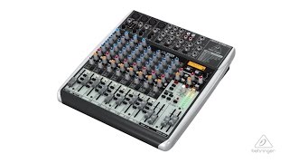 XENYX QX1622USB Small Format Mixer & USB Audio Interface - YouTube