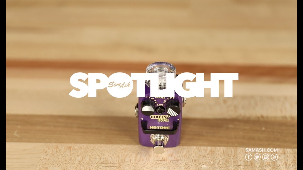 Hotone Wally+ Mini Looper Pedal | Quicklook - YouTube