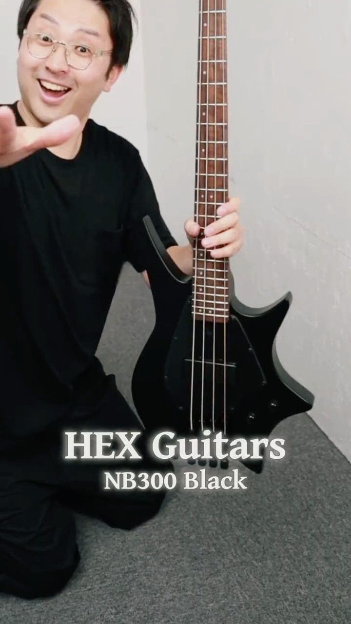 Sound Demo】HEX Guitars NB300 Black - YouTube
