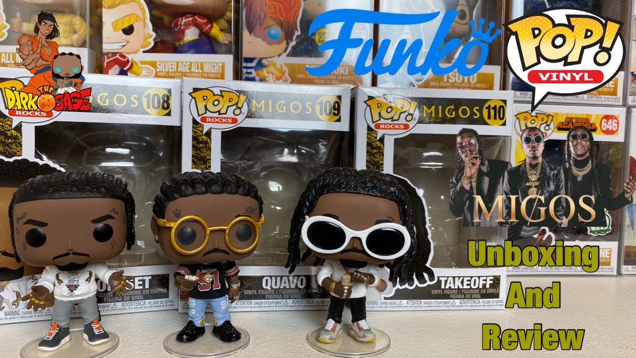 Migos Funko POP! Unboxing/Review - YouTube