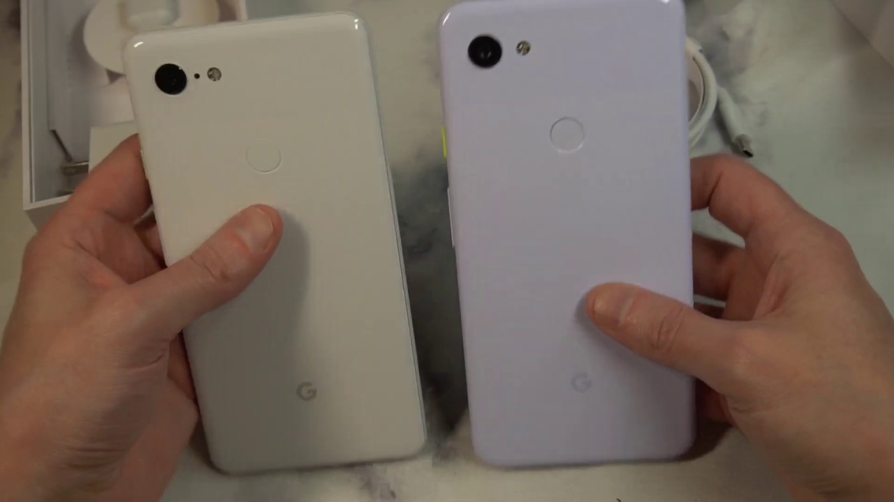 Google Pixel 3a XL Purple-ish Unboxing - YouTube
