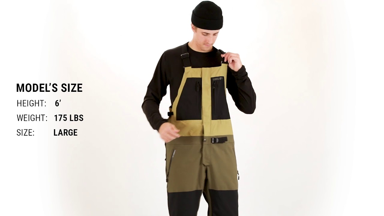 Airblaster Beast Bib Snowboard PantsFit Review - Tactics - YouTube