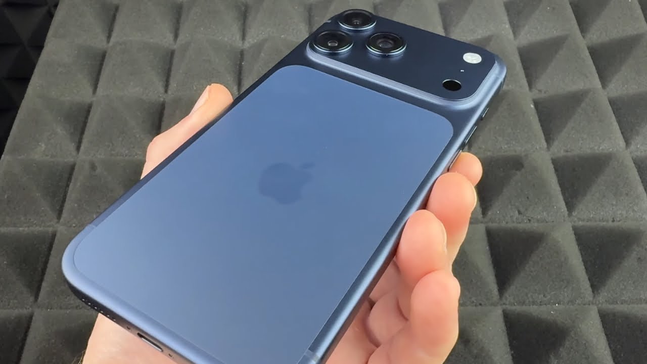 iPhone 17 Pro Max 256GB Deep Blue Unboxing - YouTube