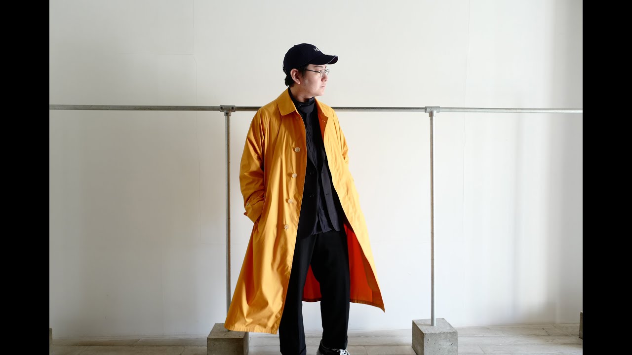 TFTV - AURALEE SUPER LIGHT POLYESTER SOUTIEN COLLAR COAT - - YouTube