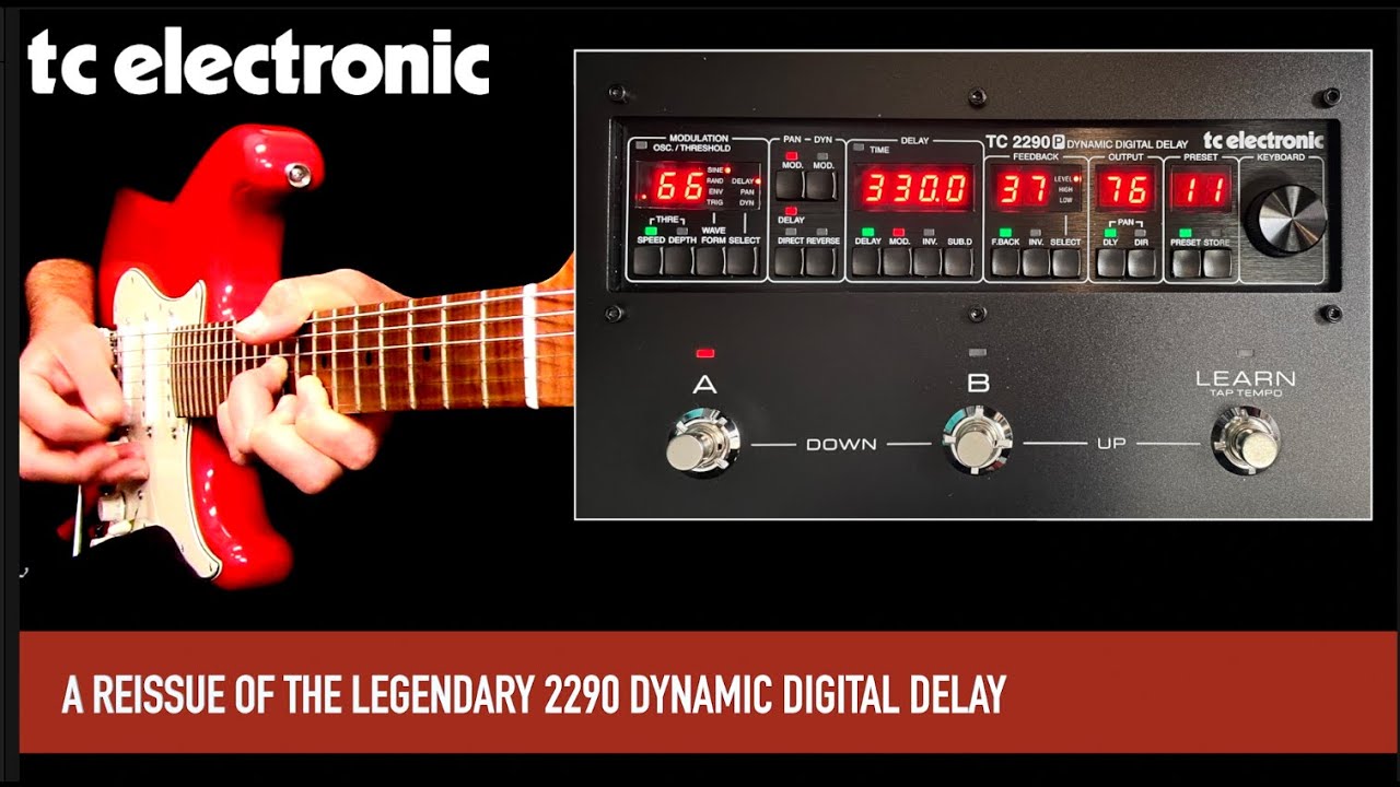 TC Electronic 2290 P DYNAMIC DIGITAL DELAY - 名機デジタル