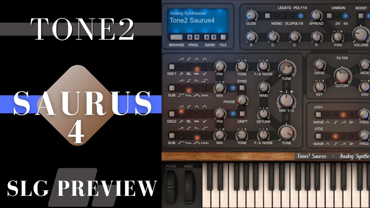 Tone2 | Saurus 4 | Presets Preview (No Talk) - YouTube