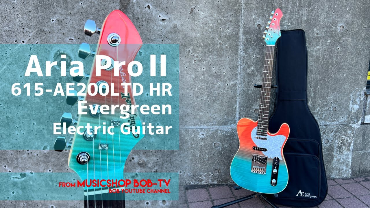 Aria ProⅡ 615-AE200LTD HR【商品紹介】エレキギター《売約済
